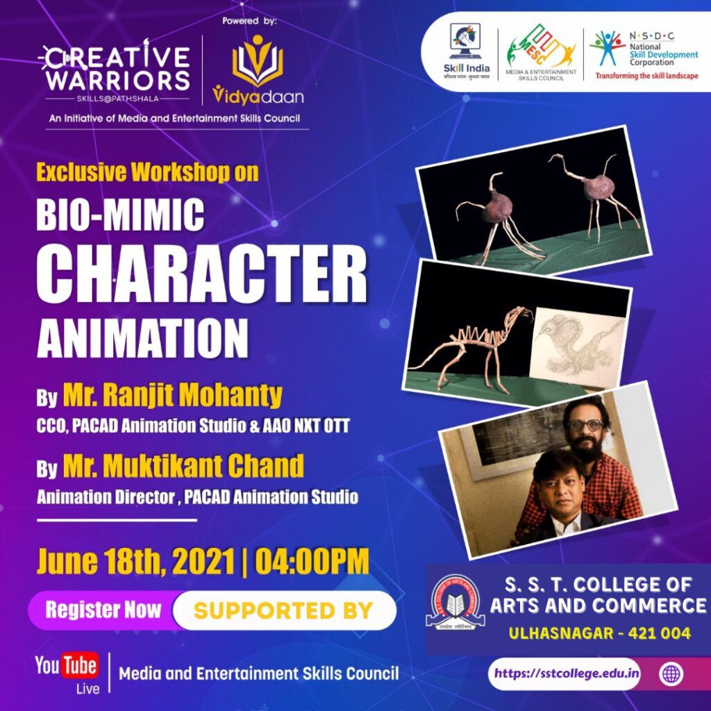 Bio-mimic Character Animation – SST College